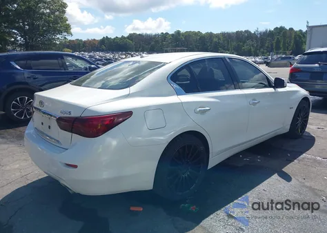 2017 Infiniti Q50 3.0T Red Sport 400/3.0T Signature Edition from USA, damaged, VIN JN1FV7AR2HM870101